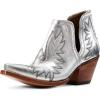 Ariat Women’s White Dixon Boot White(Silver Metallic)