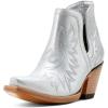 Ariat Women’s White Dixon Boot White(Silver Shine)