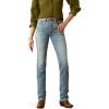 Ariat Women’s Yellowstone High Rise Straight Up Straight Leg Jean(Light Indigo)