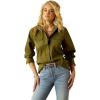 Ariat Women’s Yellowstone Juniper Blousen Shirt(Winter Moss)