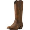 Ariat Women’s Yellowstone Stockman Western Boot(Distressed Tan)