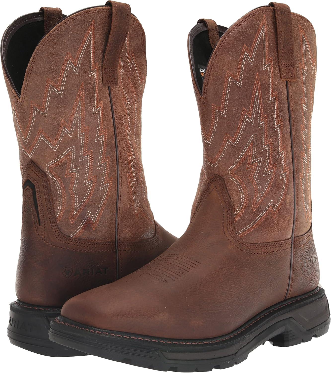 imageARIAT Big Rig H2O CT Mens BootRye Brown
