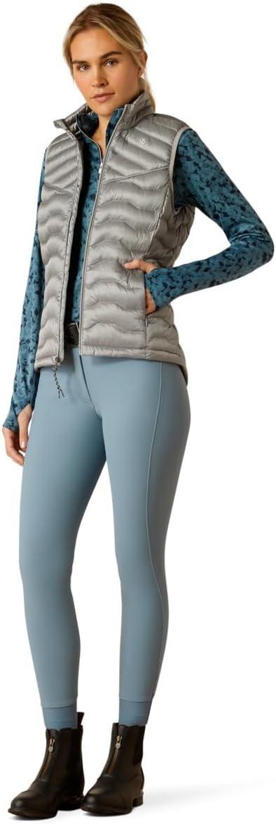 imageARIAT Ladies Ideal 30 Down VestIridescent Ultimate Grey