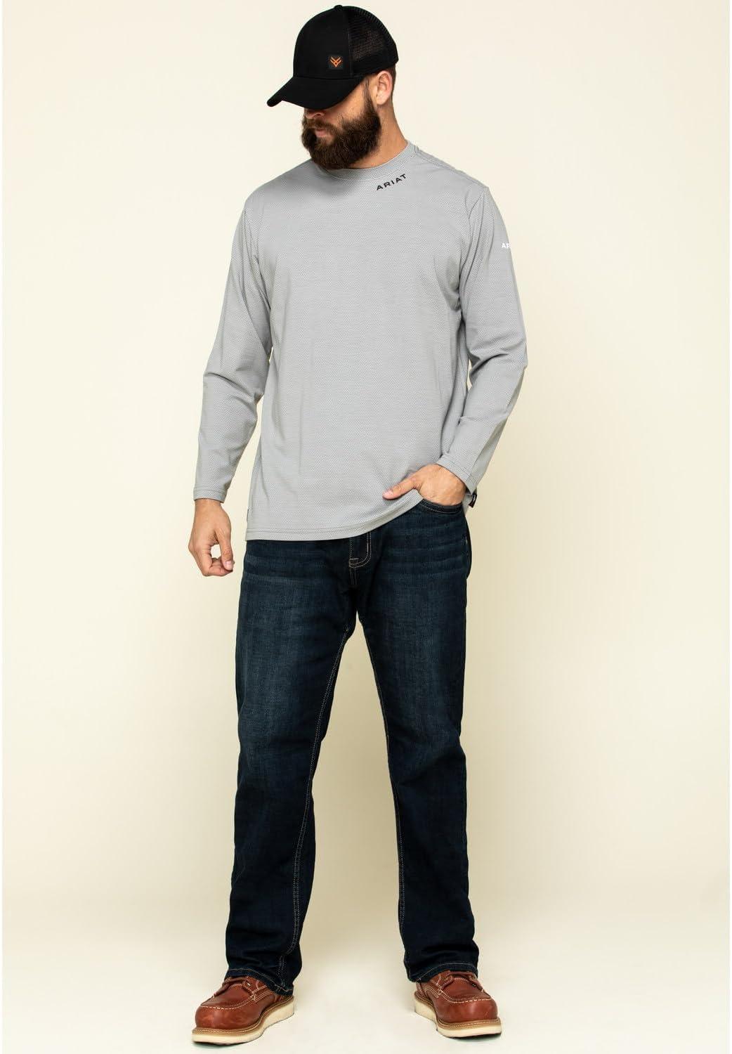 imageARIAT Mens Fr Baselayer TShirtNavy
