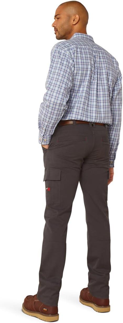 imageARIAT Mens Fr M7 Slim Durastretch Basic Straight JeanCharcoal