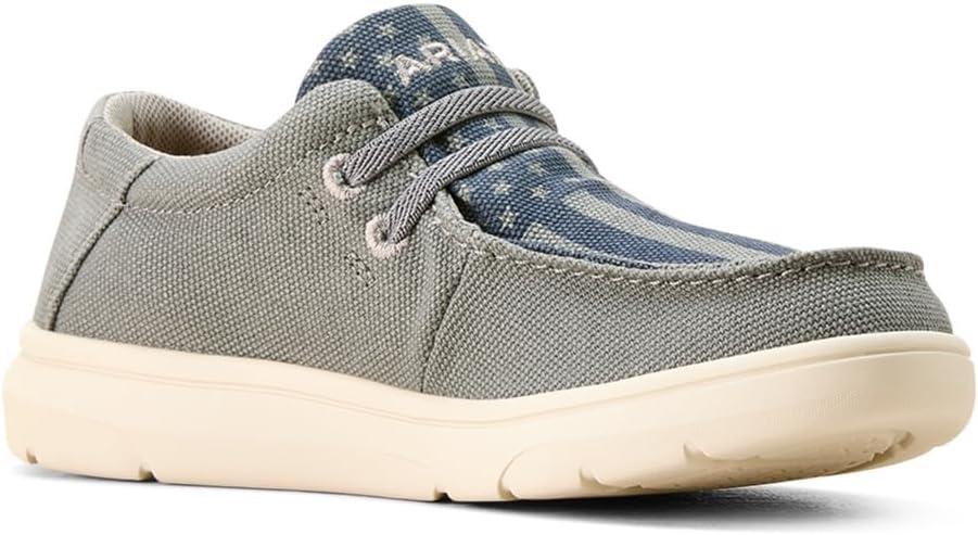 imageARIAT UnisexChild YTHHiloCoastal GreyAmerican Flag