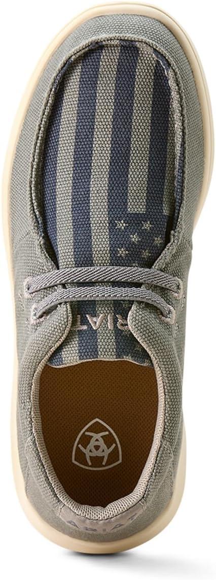 imageARIAT UnisexChild YTHHiloCoastal GreyAmerican Flag