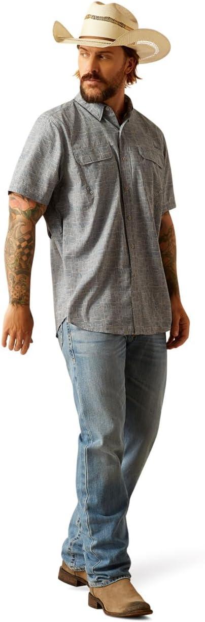 imageARIAT Venttek Outbound Fitted ShirtOmbre Blue