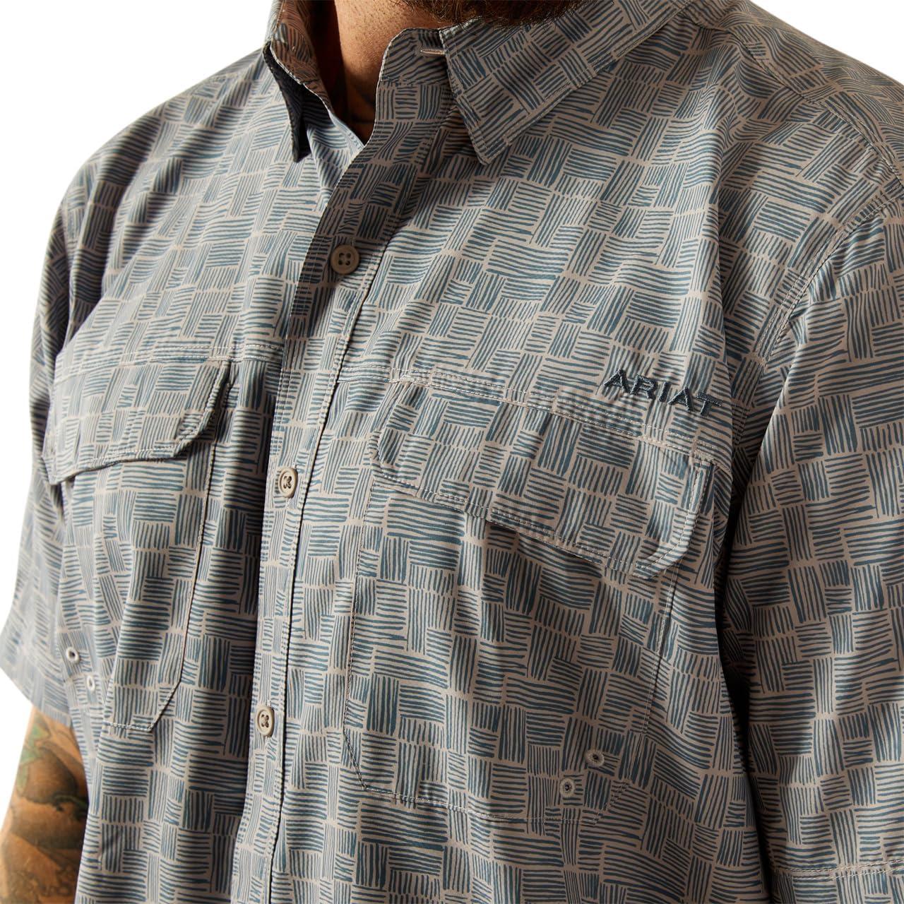 imageARIAT Venttek Outbound Fitted ShirtOmbre Blue