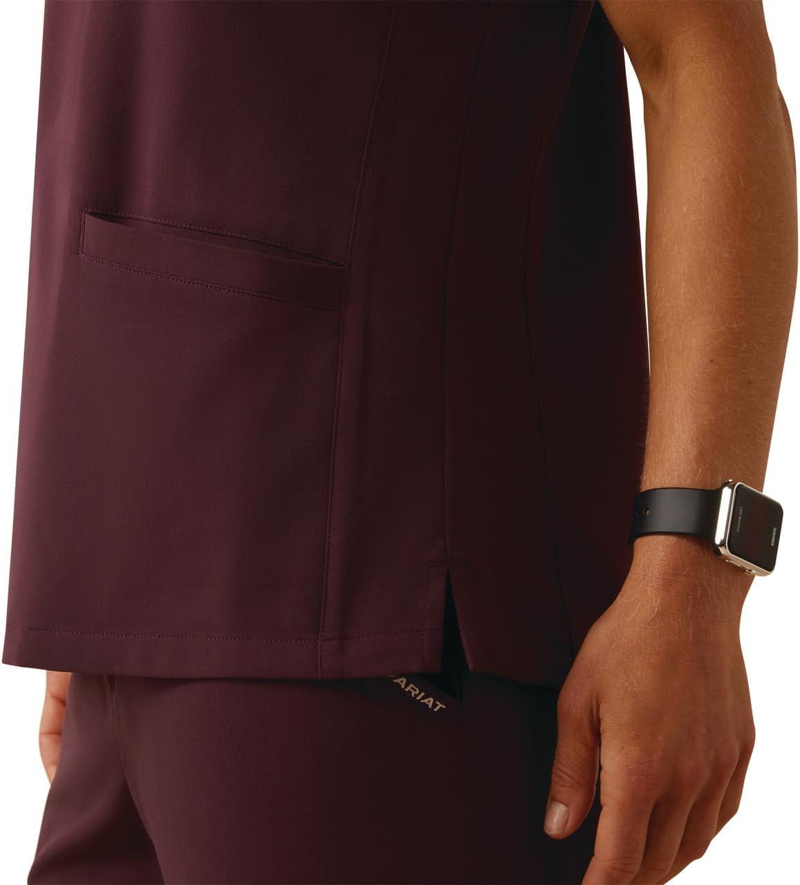 imageARIAT Womens Clara 6 Pocket Scrub TopWinetasting