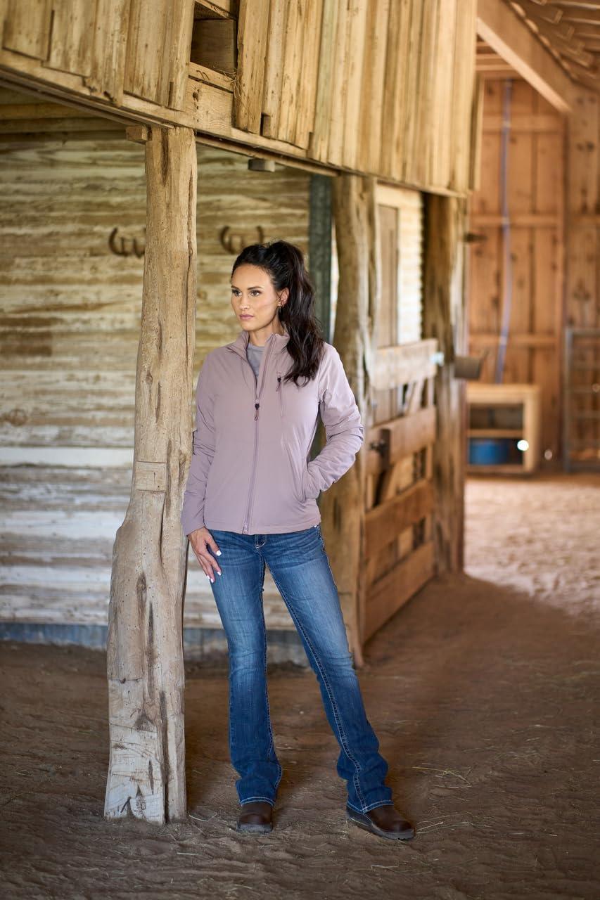 imageARIAT Womens Fatbaby Twin Gore Western BootDistressed Tan