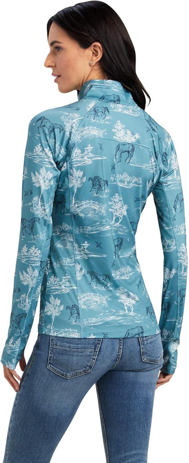 imageARIAT Womens Laguna Top Aura OrangeTeal