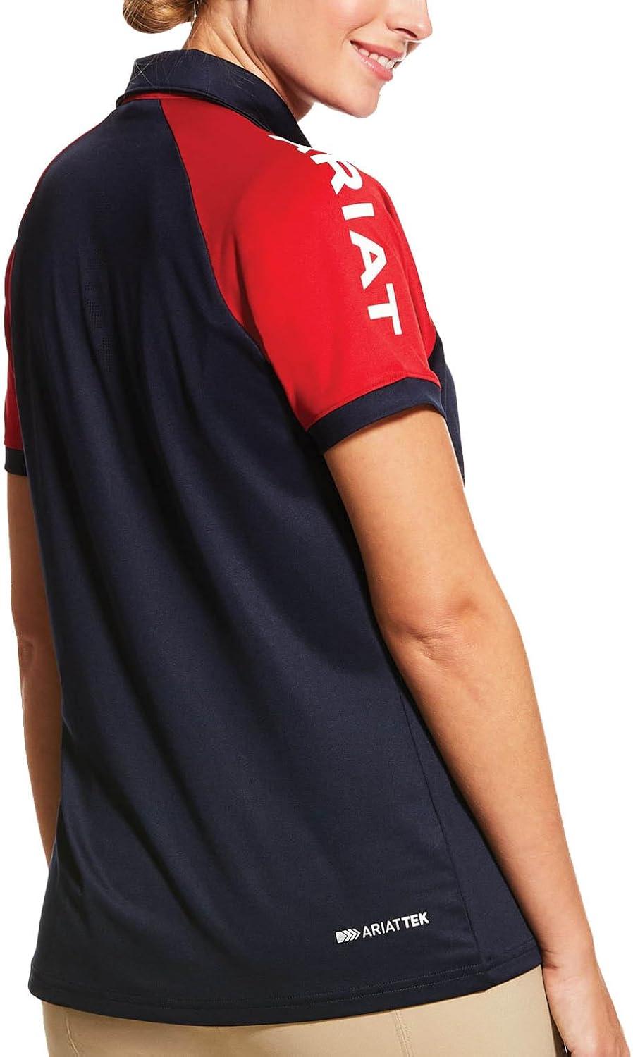 imageARIAT Womens Team 30 PoloDark Brown