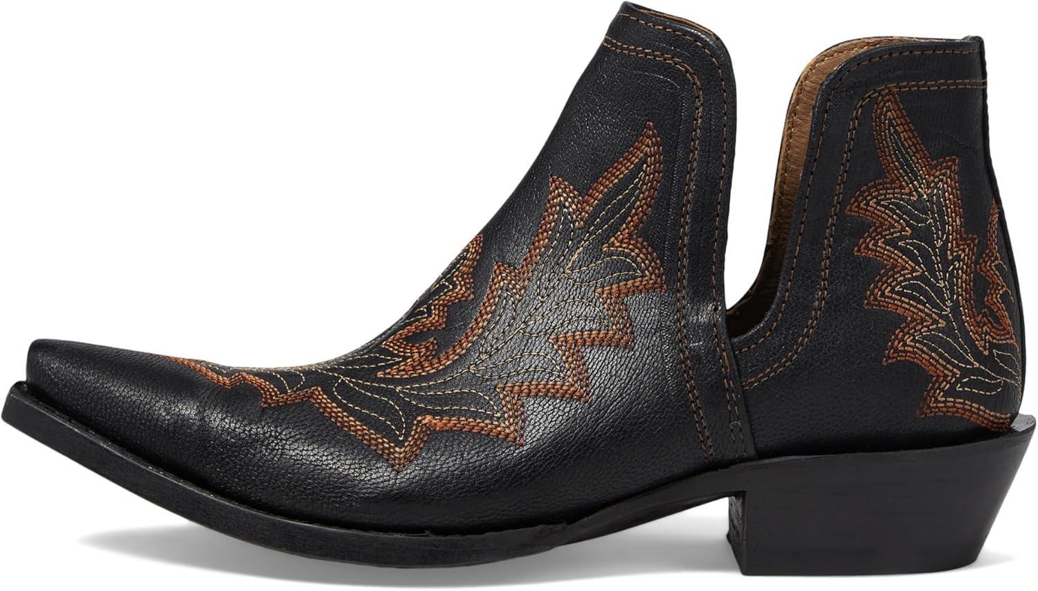 imageARIAT womens Dixon Chimayo Western BootBohemian Black