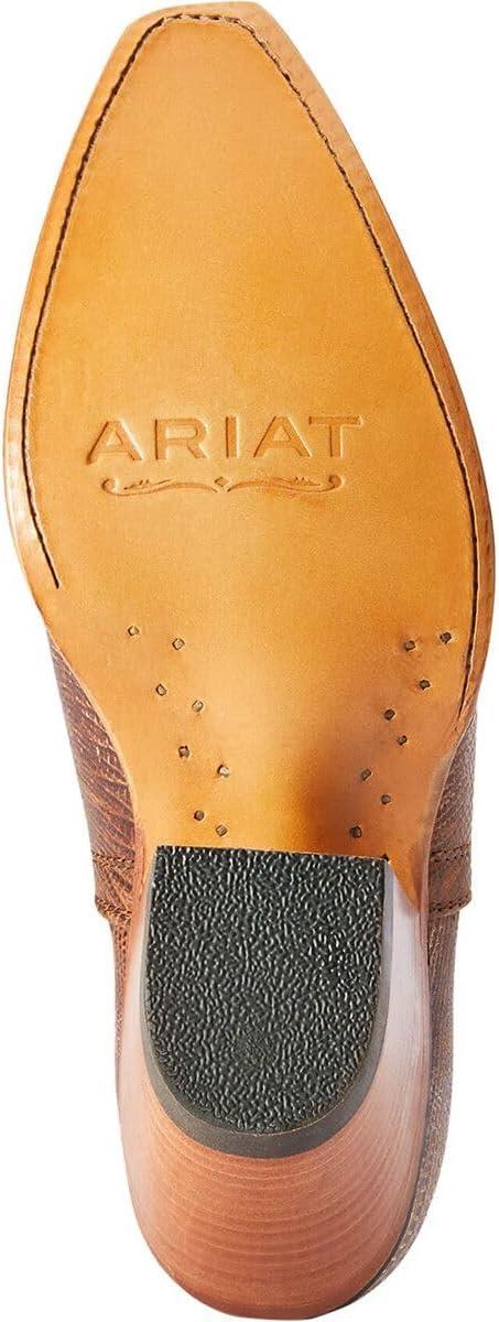 imageARIAT womens Dixon Chimayo Western BootBrown Lizard Print