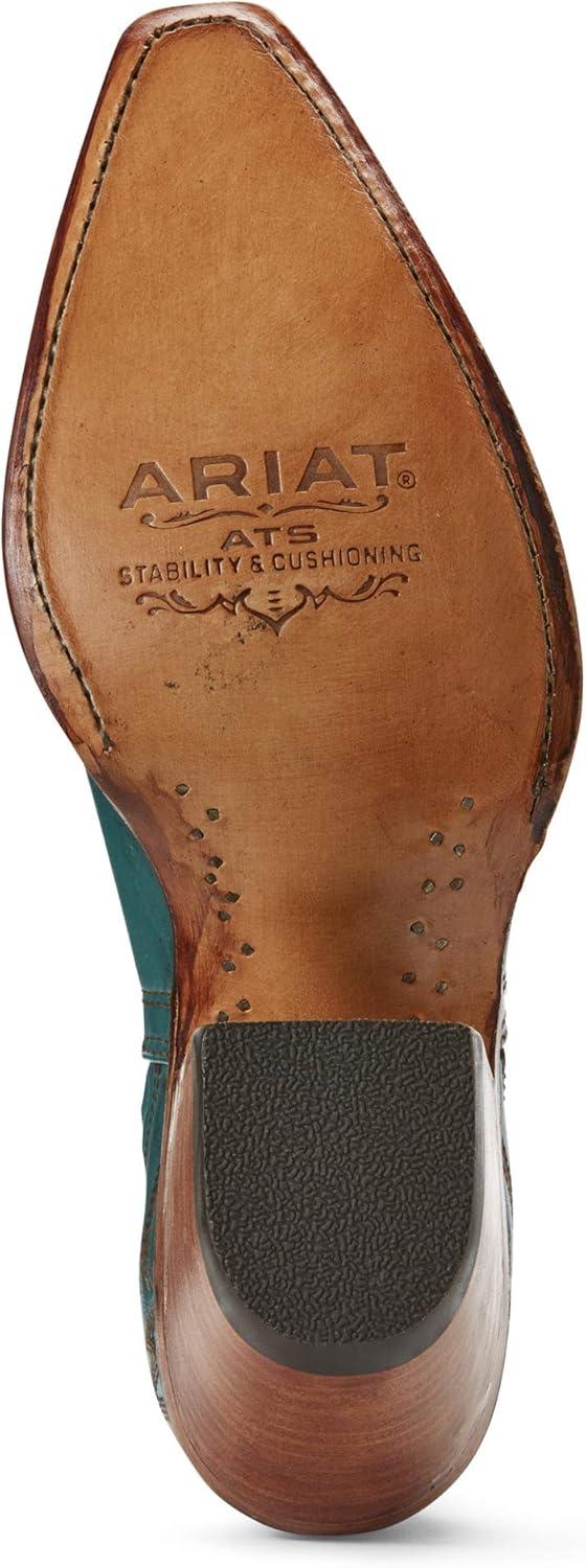 imageARIAT womens Dixon Chimayo Western BootDistressed Gold