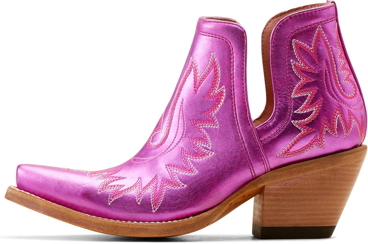 imageARIAT womens Dixon Chimayo Western BootElectric Raspberry