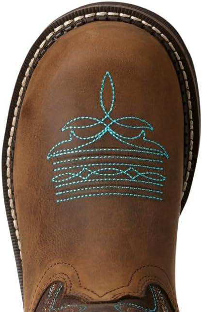 imageARIAT womens Gembaby Western BootDistressed BrownFudge