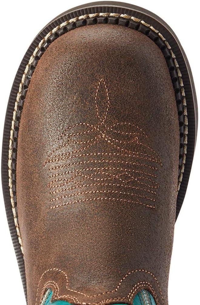 imageARIAT womens Gembaby Western BootWorn Hickory