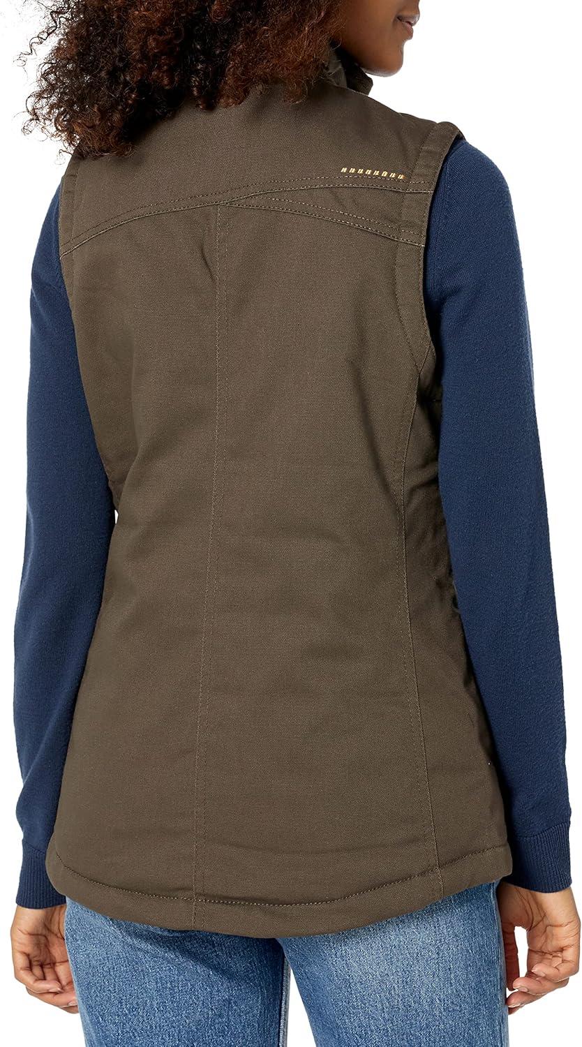 imageARIAT womens Rebar Duracanvas Insulated VestWren