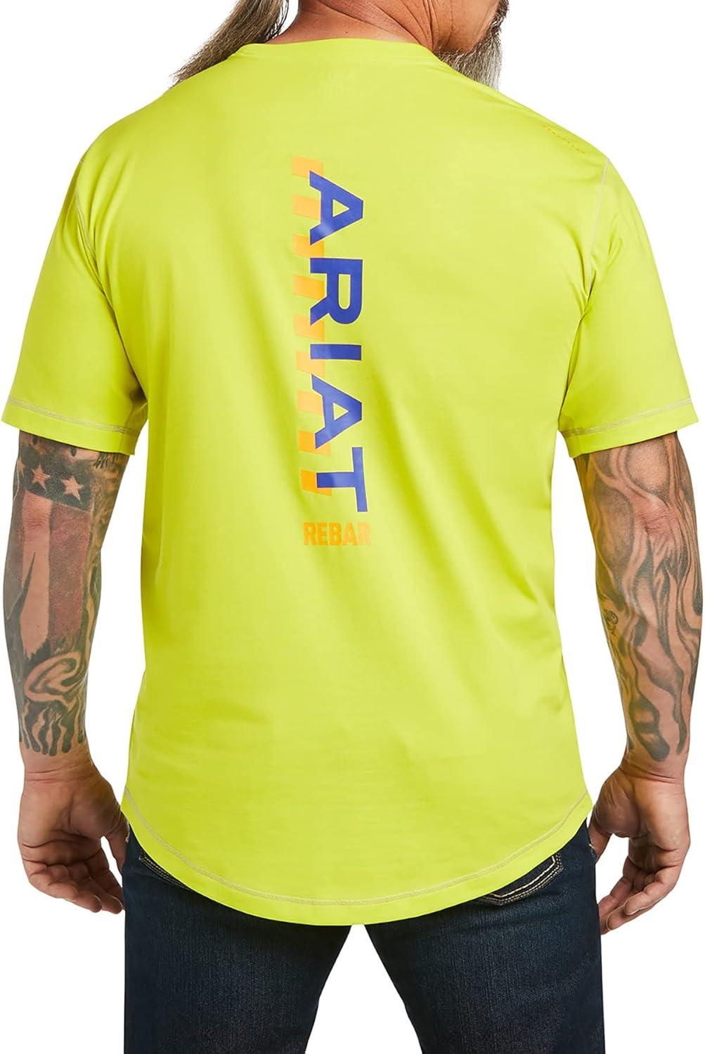 imageAriat Mens Rebar Short Sleeve CrewSulphur Spring