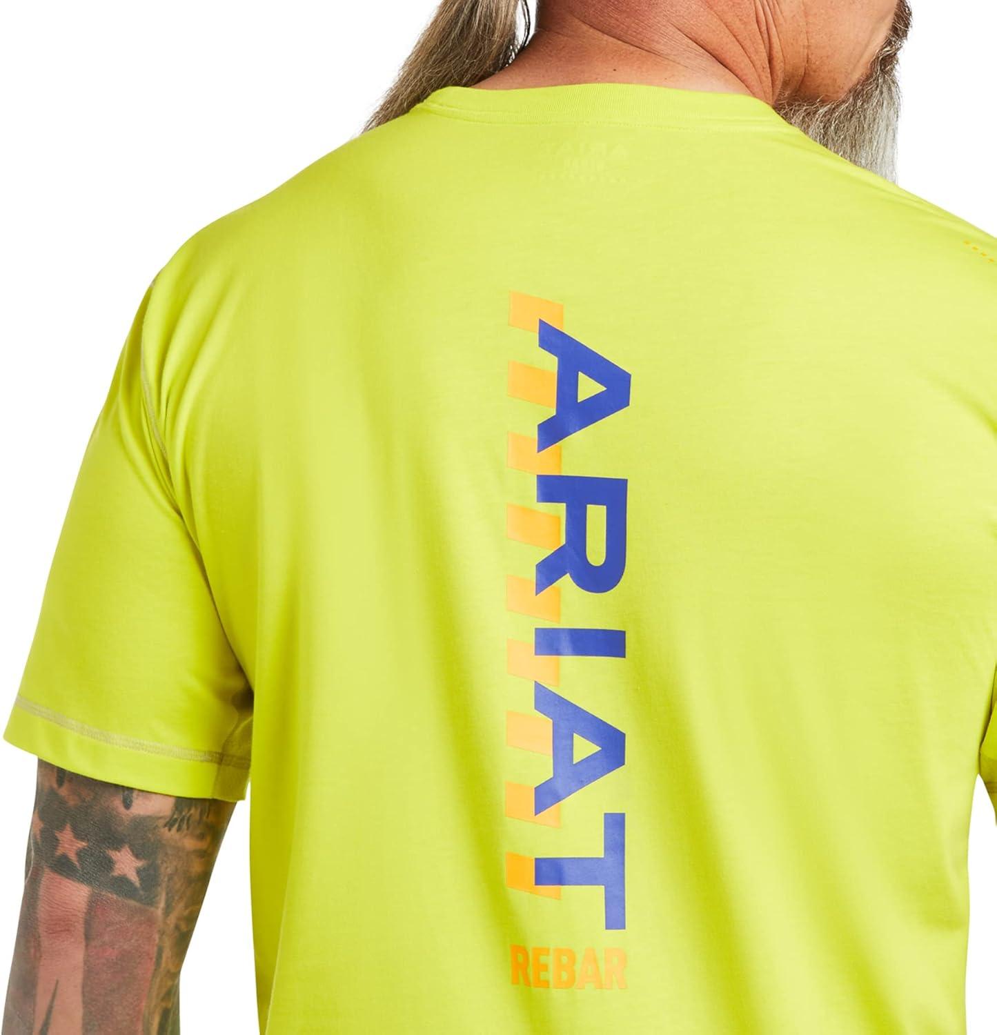 imageAriat Mens Rebar Short Sleeve CrewSulphur Spring