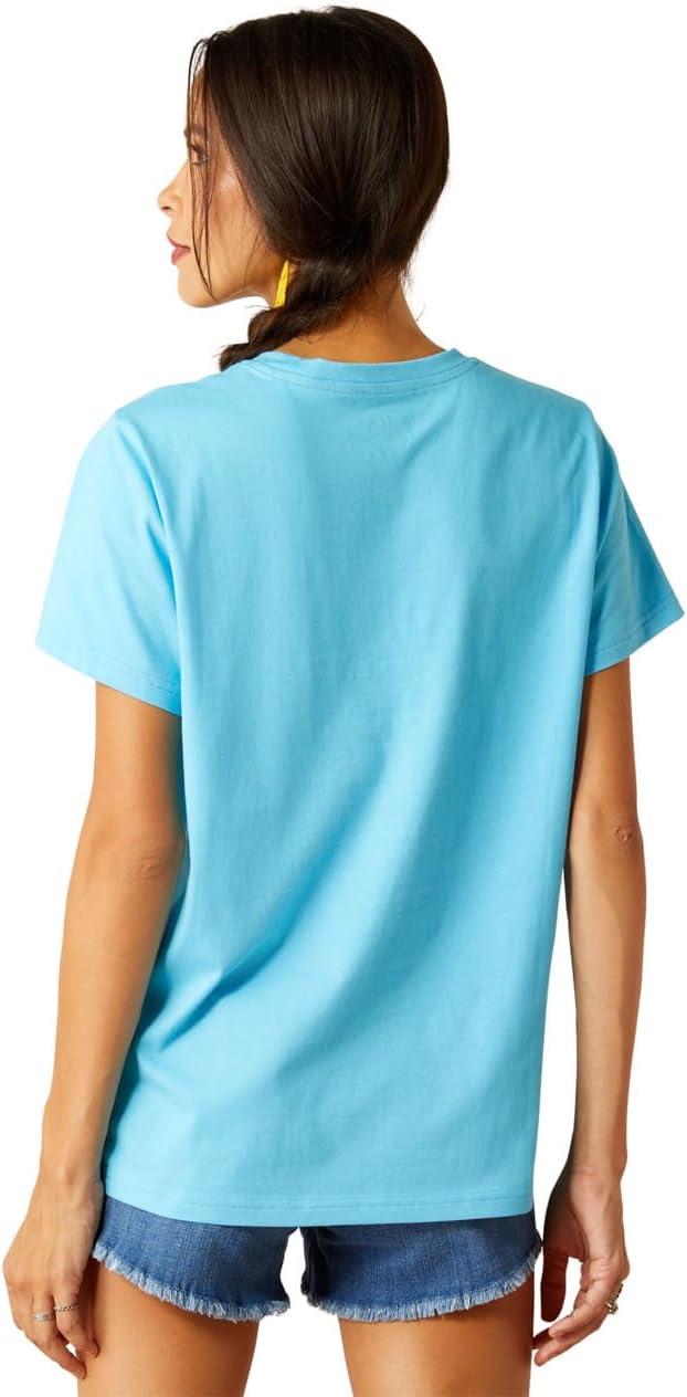 imageAriat Womens Ariat Denim Label TShirtSwim CapAriat Logo