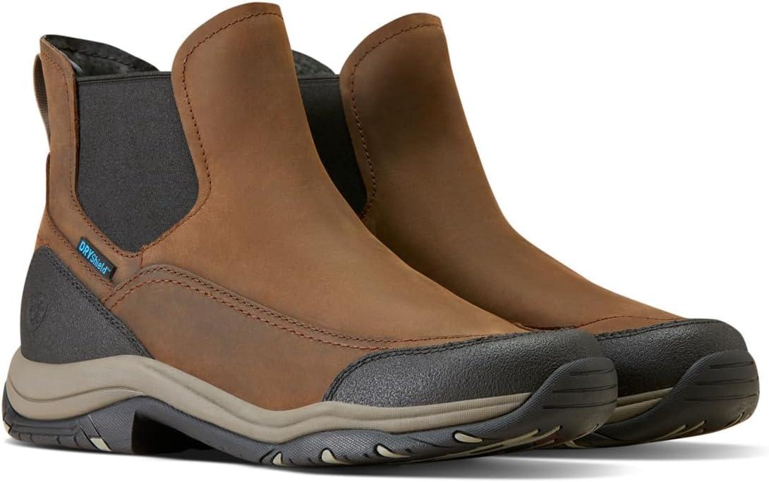 imageAriat Womens WMS Terrain Blaze H2o Drk BRN Ankle BootDistressed Brown