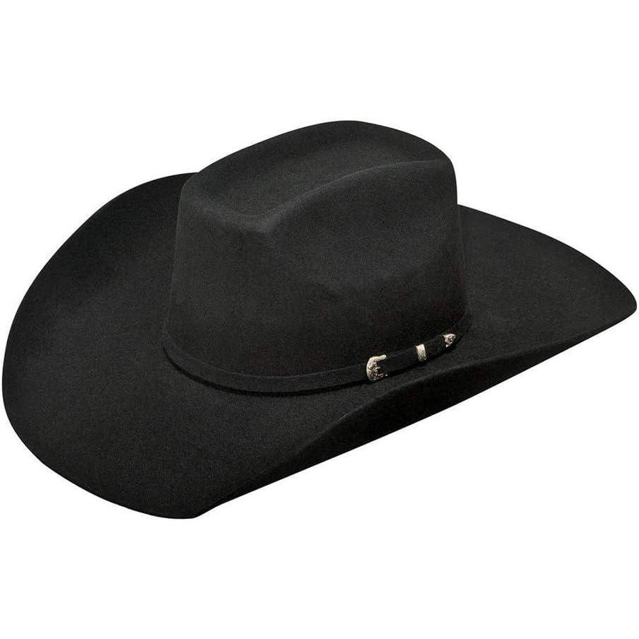 imageARIAT Added Money 2X Wool Cowboy Hat with HandCreased BrimBlack