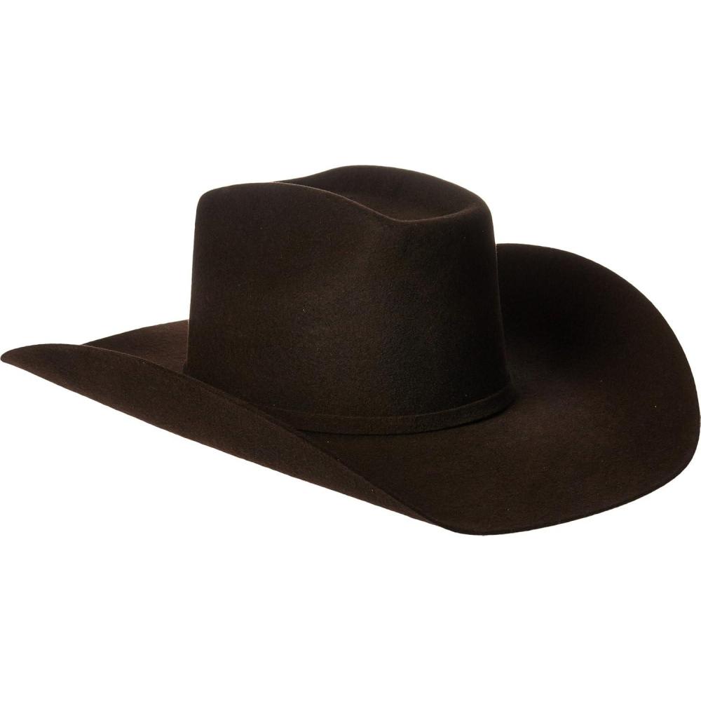 imageARIAT Added Money 2X Wool Cowboy Hat with HandCreased BrimChocolate