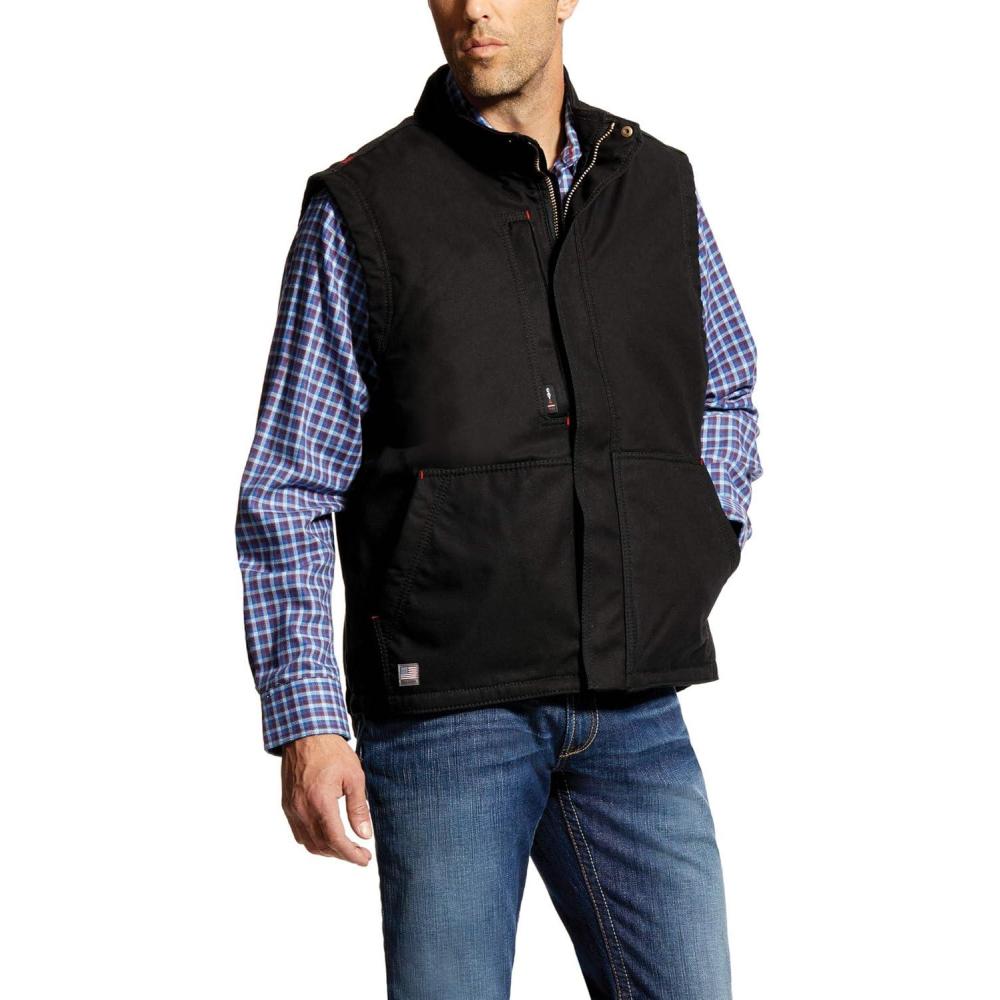 imageARIAT Mens FR Workhorse VestBlack