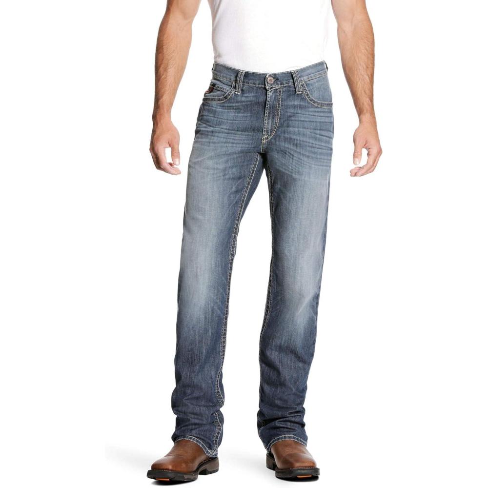 imageARIAT Mens Flame Resistant M4 Low Rise JeanClay