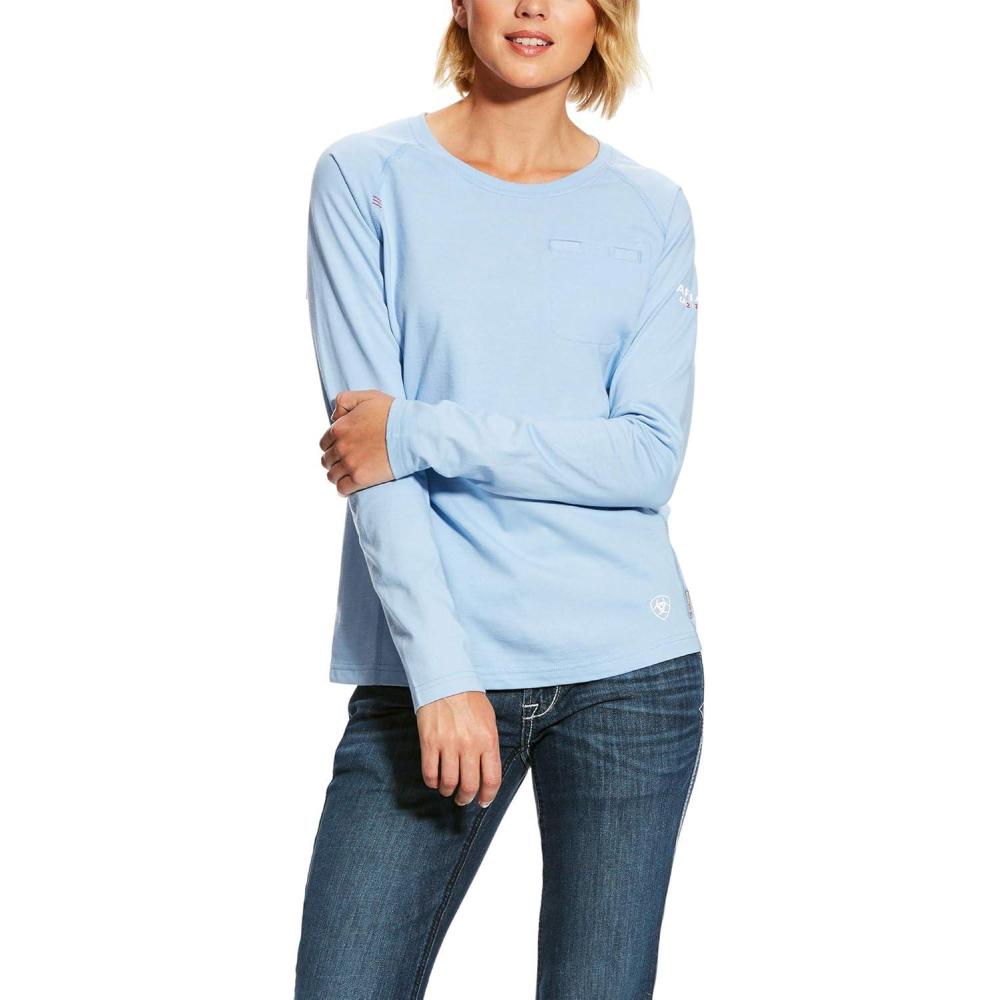 imageARIAT Mens Fr Air Crew TShirtCerulean Sea