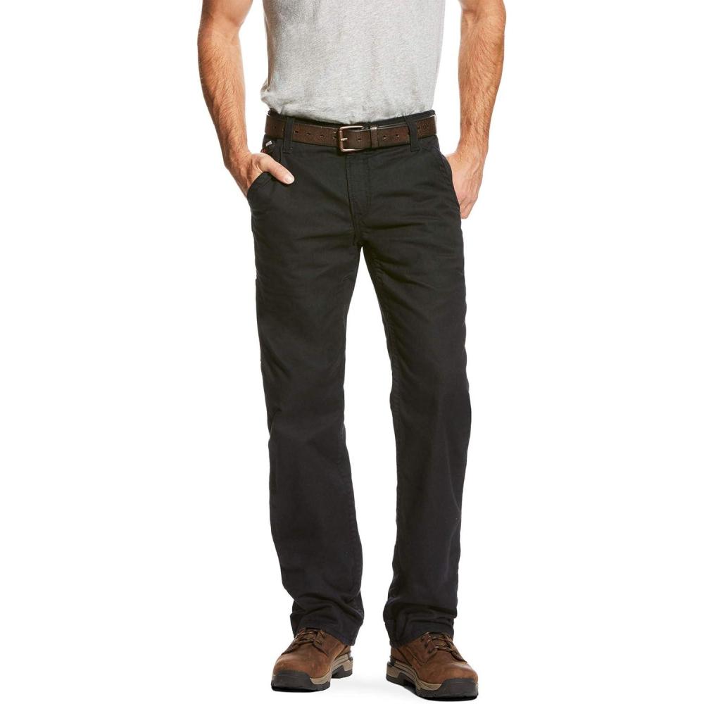 imageARIAT Mens Fr M4 Relaxed Workhorse Boot Cut PantBlack