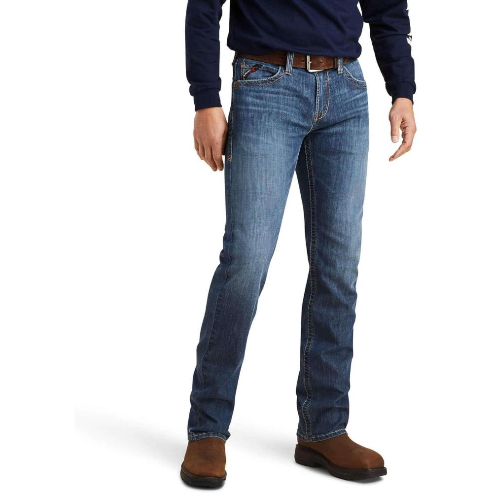 imageARIAT Mens Fr M7 Slim Duralight Stretch Basic Straight JeanShaniko