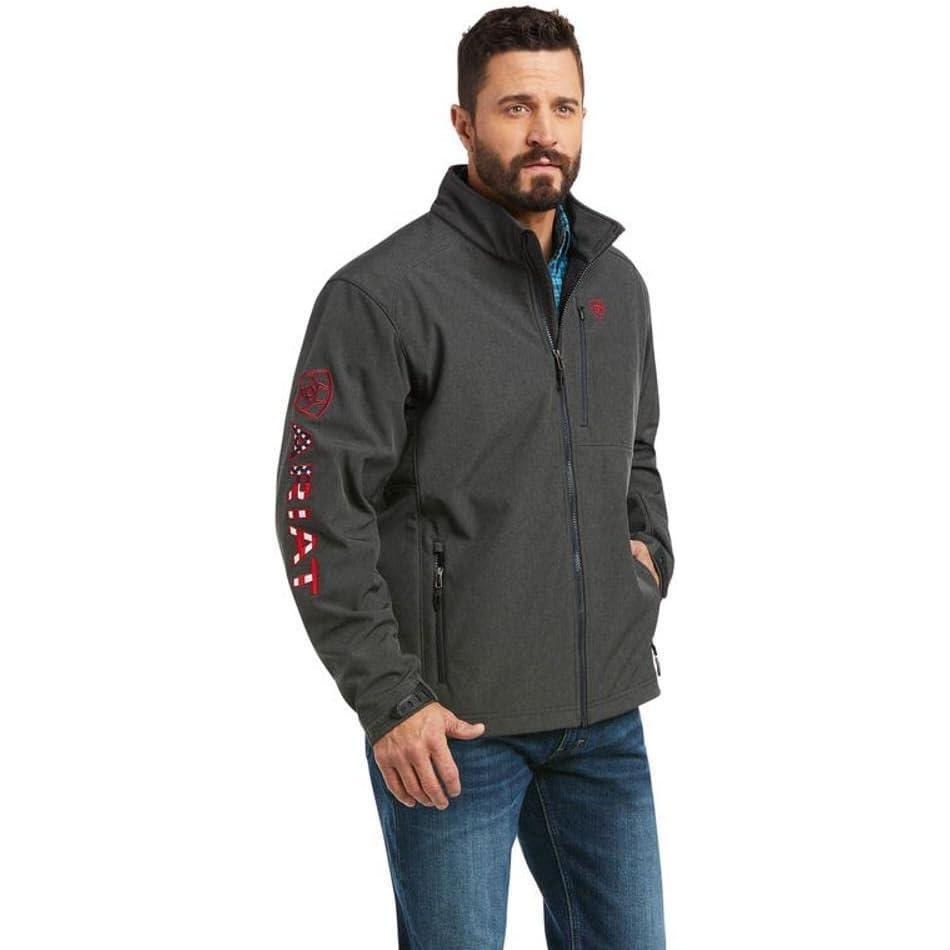 imageARIAT Mens Logo 20 Softshell JacketCharAmericana