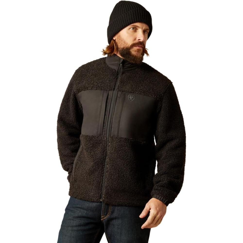 imageARIAT Mens Odessa Sherpa JacketBlack