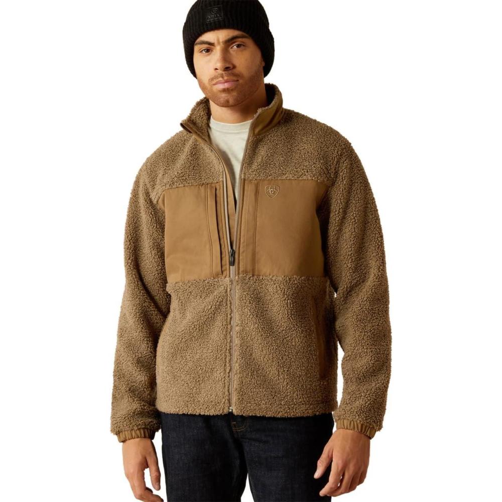 imageARIAT Mens Odessa Sherpa JacketBrindle