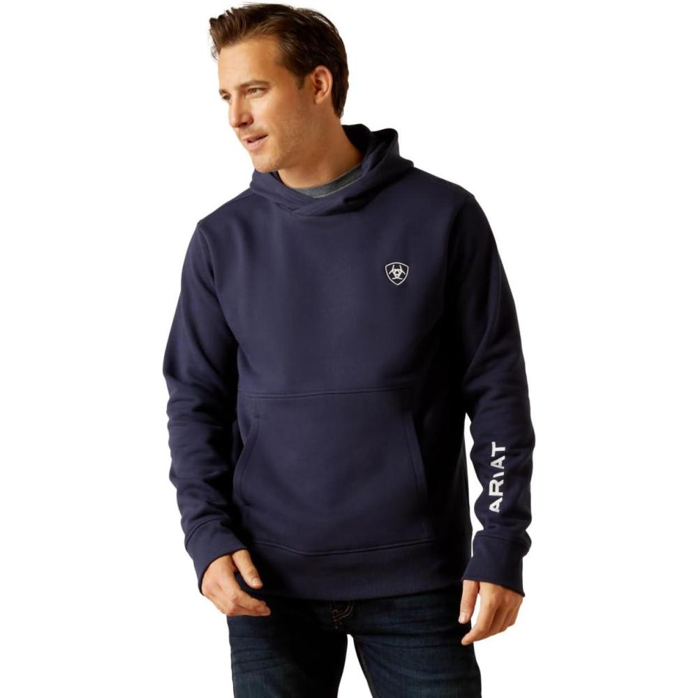 imageARIAT Mens Rabere HoodieNavy Eclipse