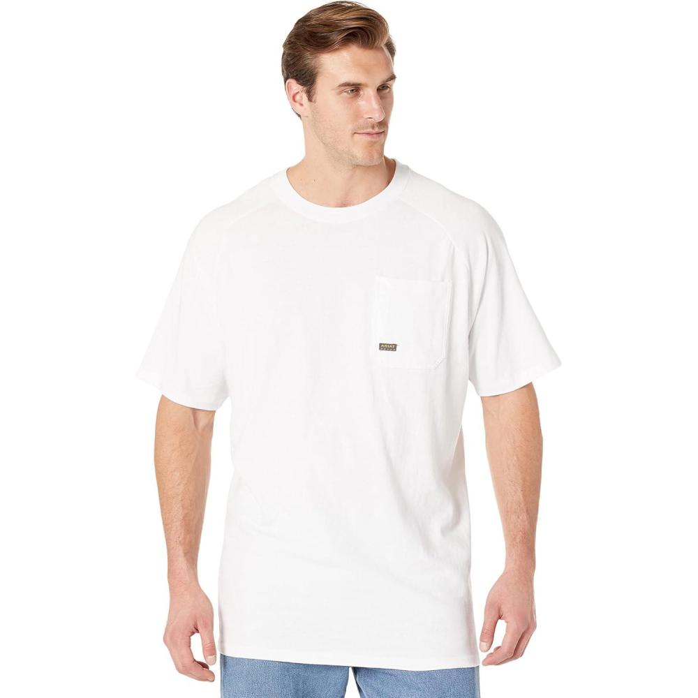 imageARIAT Mens Rebar Cotton Strong TShirtPure Cashmere Swest