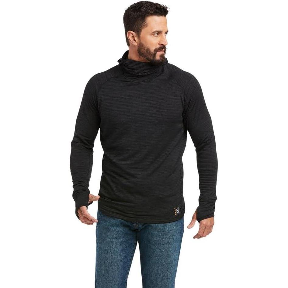 imageARIAT Mens Rebar Gridwork Balaclava BaselayerBlack