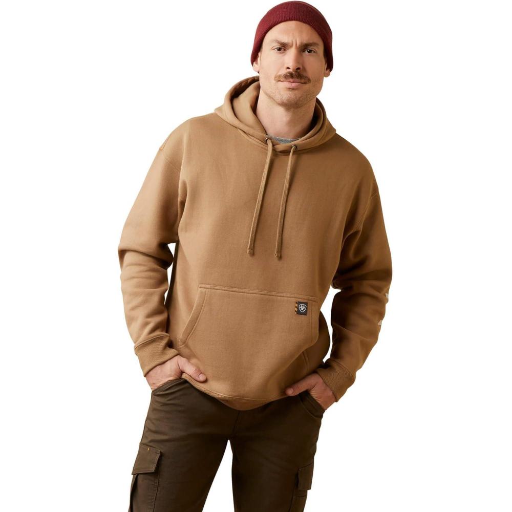 imageARIAT Mens Rebar Roughneck Pullover HoodieTigers Eye