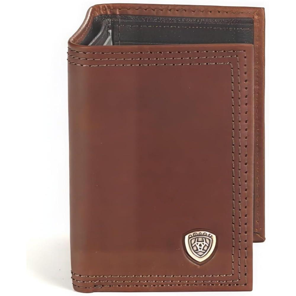 imageARIAT Mens Rowdy TriFold Dark Copper One SizeDark Copper