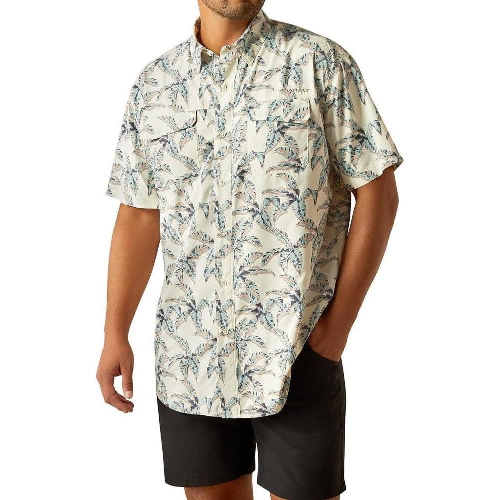 imageARIAT Mens Venttek Outbound Classic Fit ShirtPapyrus
