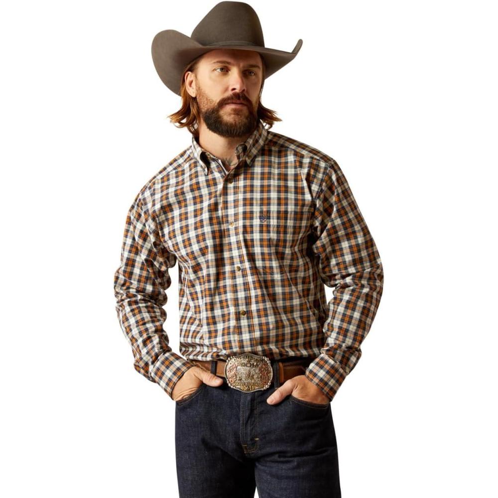 imageARIAT Pro Series Norbert Classic Fit ShirtDark Blue