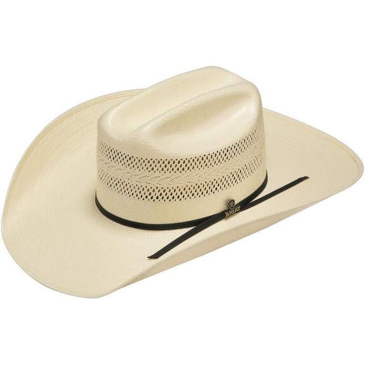 imageARIAT Unisex 20X Straw Cowboy Hat A73170Ivory