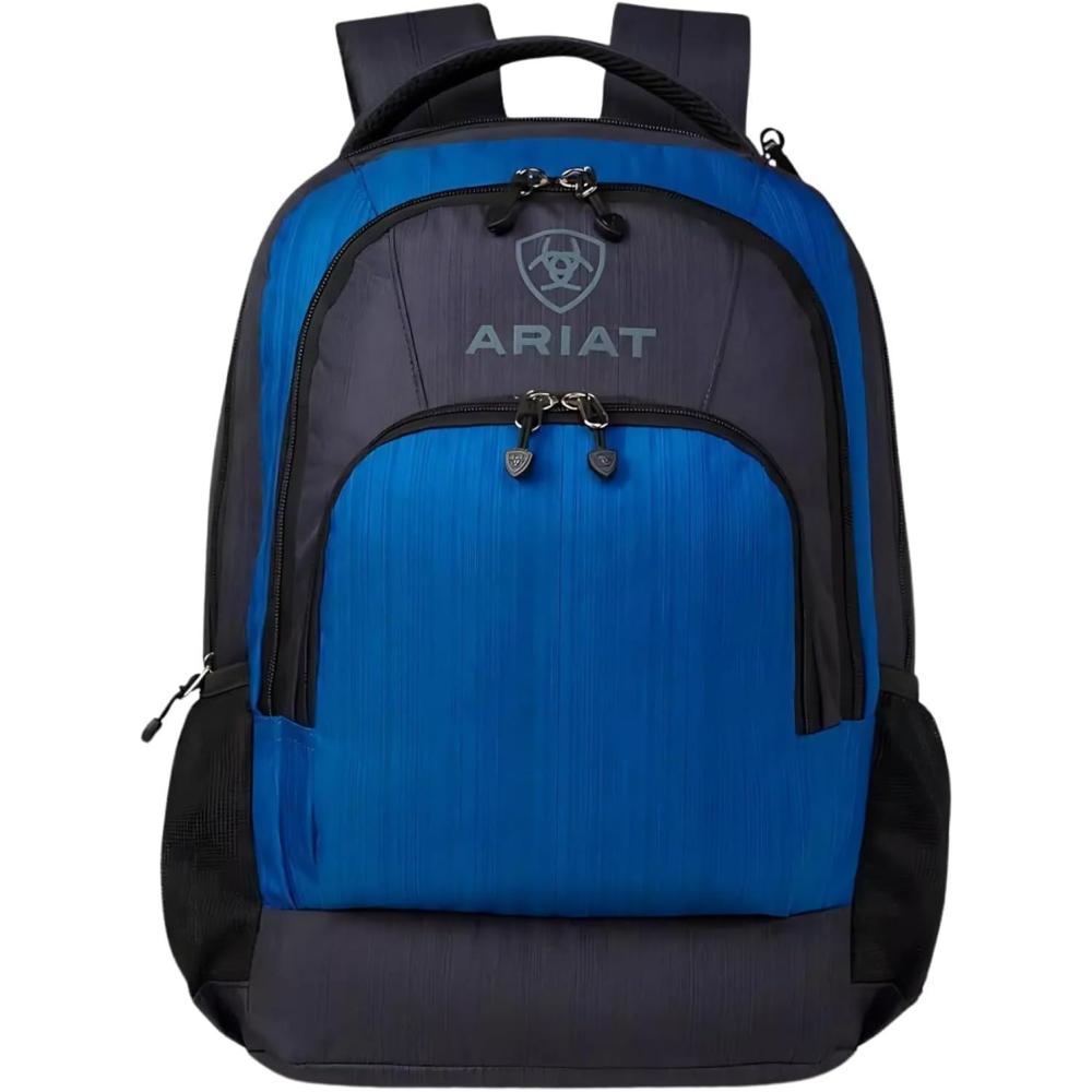 imageARIAT Unisex Adult Classic Logo Backpack BlackBlue