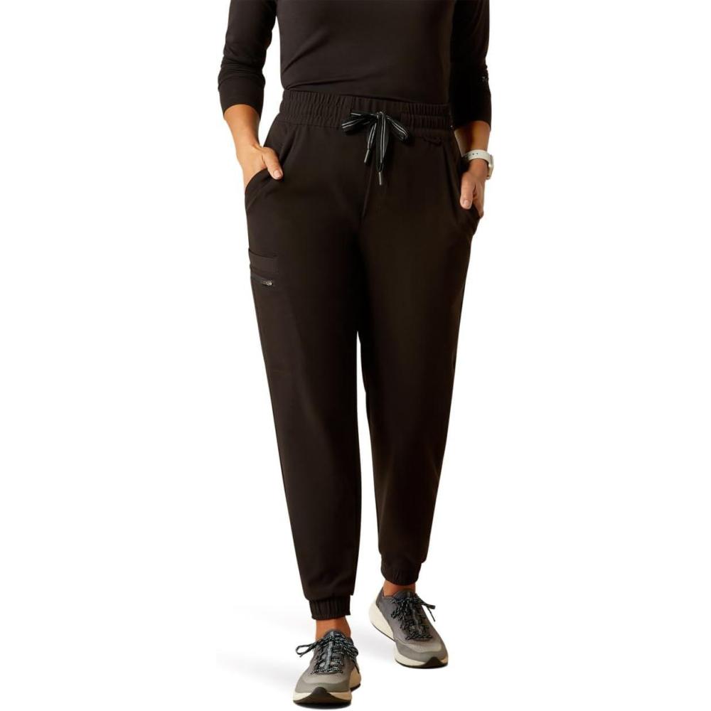 imageARIAT Womens Blackwell Cargo Stretch Jogger Scrub PantBlack