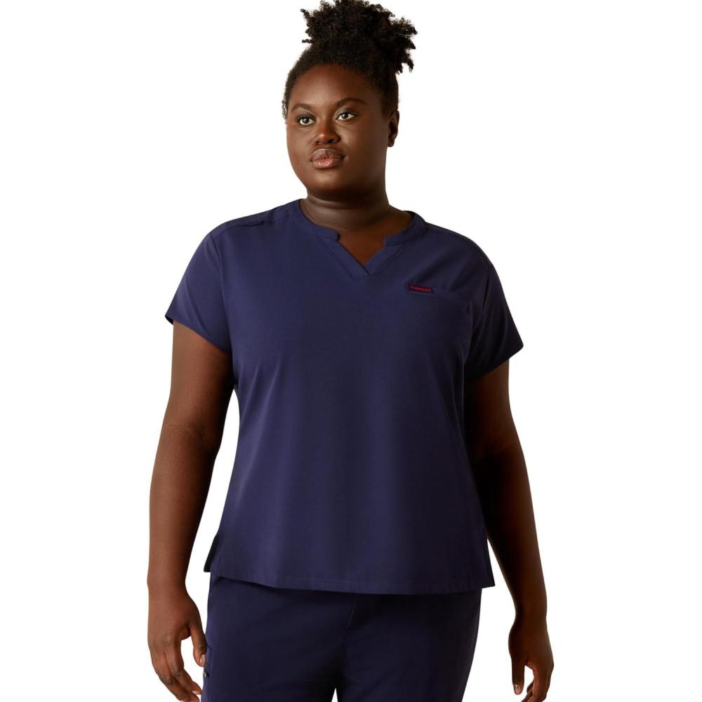imageARIAT Womens Eliza Scrub TopNavy