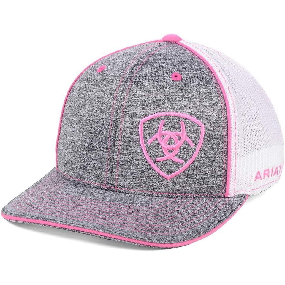 imageARIAT Womens GreyPink Adjustable Snapback Hat